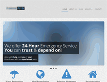 Tablet Screenshot of indoorremediators.com